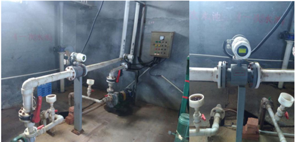 電磁流量計現場應用