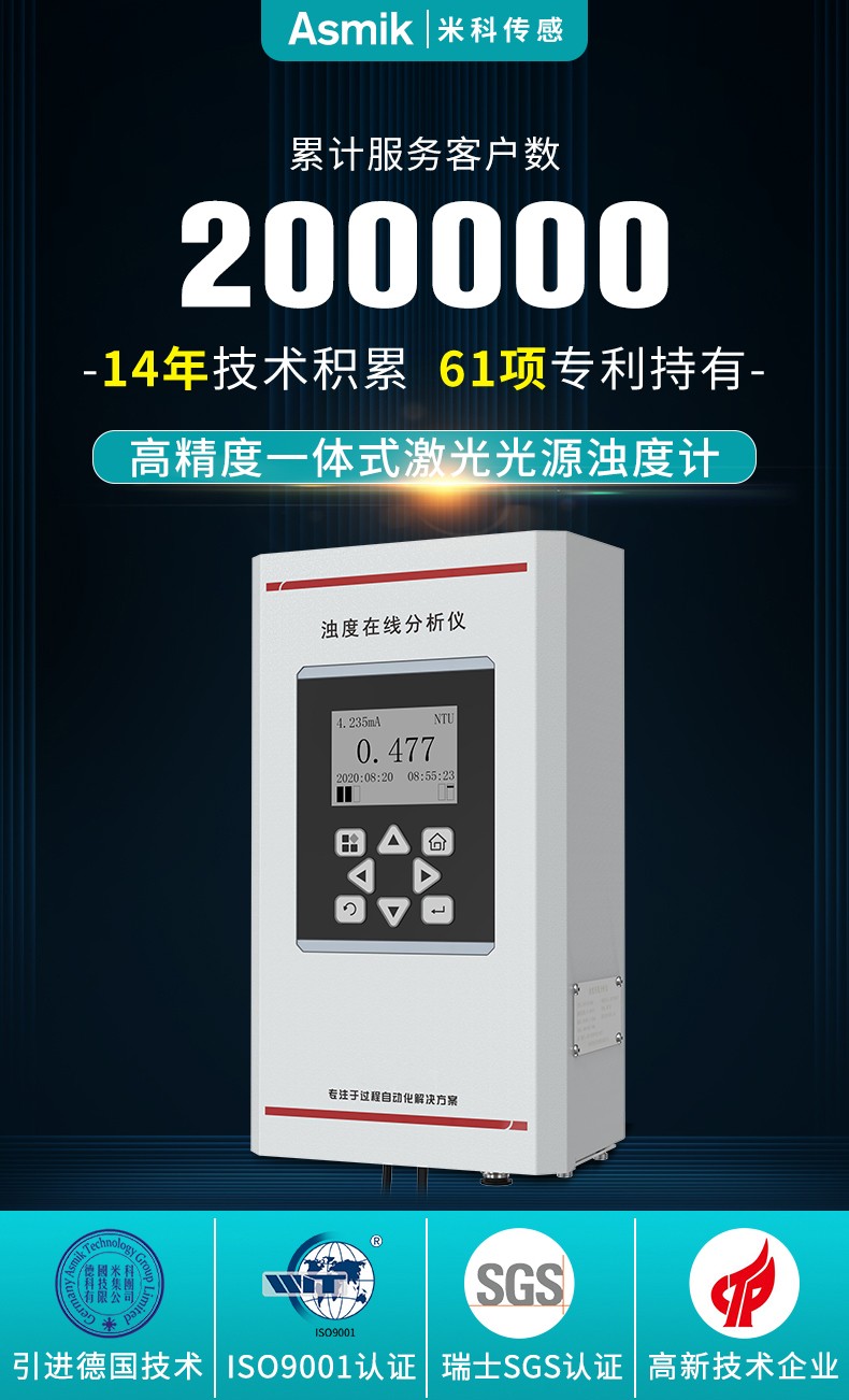 濁度計(jì)產(chǎn)品介紹