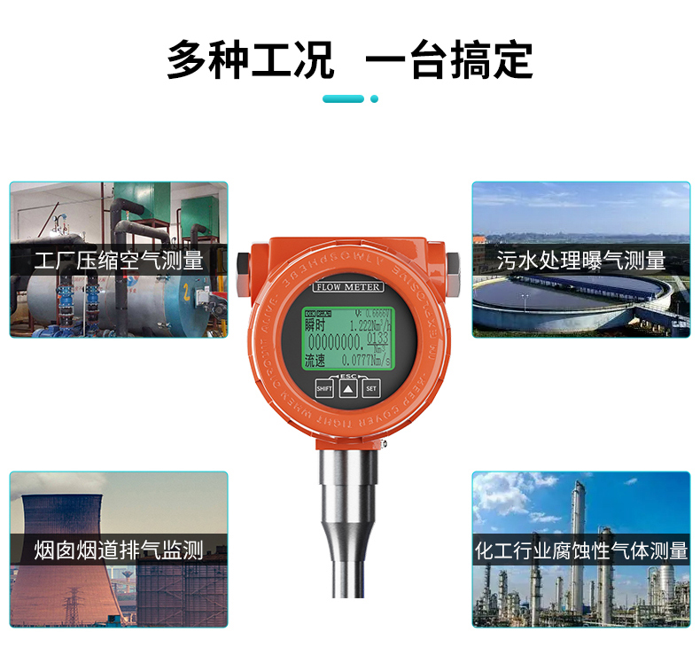 熱式氣體質(zhì)量流量計(jì)產(chǎn)品使用工況